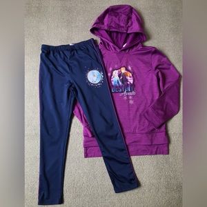 Disney frozen II girl active set size 7/8